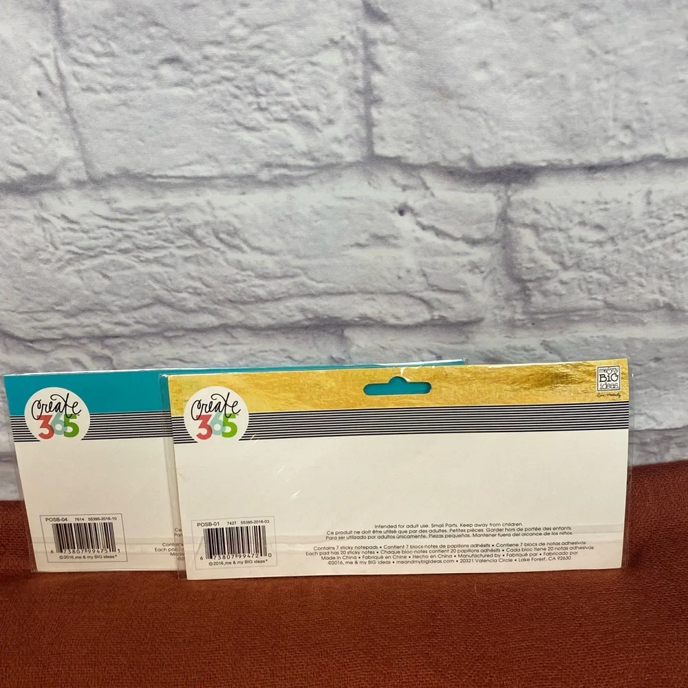 Create 365 Planner Basics Sticky‎ note pads New!